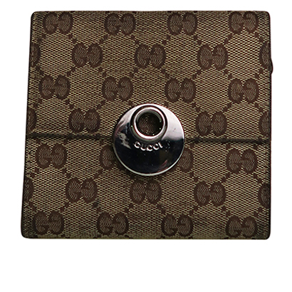 Gucci Monogram Wallet, front view